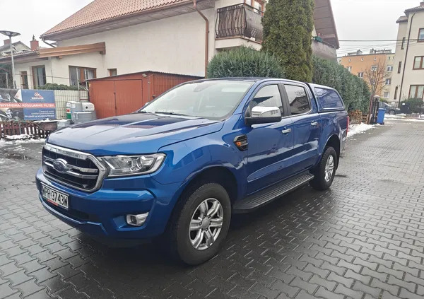 mazowieckie Ford Ranger cena 117000 przebieg: 206800, rok produkcji 2020 z Pruszków